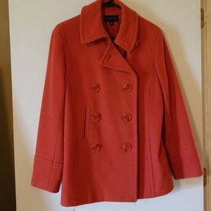 Burnt Orange Peacoat